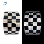 Reflective Tapes - Black White Checkeredr Reflective Conspicuity Tape